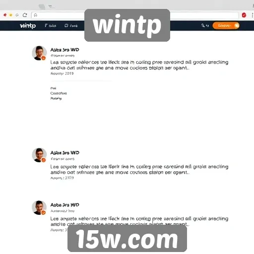 experiência de usuário no site wintp é bem avaliada