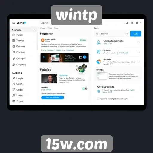 Plataforma wintp apresenta recursos de personalização